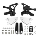 Motorcycle Front Driver Foot Pegs Pedals Bracket For Kawasaki Z900 Z 900 ABS 2017-2024 2023