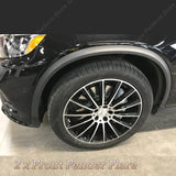 2Pcs Wheel Arch Fender Flares Mudguards GLC43 GLC63 AMG Upgrade For Mercedes-Benz GLC SUV X253 2015-2022 Coupe C253 2016-2022