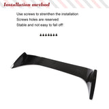 Carbon Fiber Car Rear Racing Spoiler Wing Trunk Lip for Toyota Supra GR A90 MK5 2019-2021 Car Rear Trunk Spoiler Boot Wing Lid