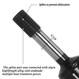 1350 High Strength Steel Heavy Duty  Front Drive Shafts w/ A/T For Jeep 2007-2018 Wrangler JK Transmission Systems  Driveshaft
