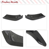 Carbon Fiber Rear Bumper Splitters for Chevrolet Corvette Stingray C8 2020-2023 FRP Rear Diffuser Lower Spoiler Protector