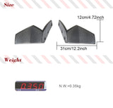 Carbon Fiber Car Front Bumper Splitter Canard Fins For BMW X5 G05 M-Sport 2019 2020 Car Front Bumper Splitter Canard Fins