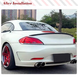 Carbon Fiber Car Rear Trunk Racing Spoiler Boot Lip Wing For BMW Z4 E89 2009-2015 Car Rear Trunk Wing Spoiler FRP Black