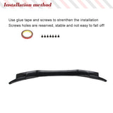Carbon Fiber/FRP Car Front Bumper Lip Spoiler Splitters for BMW E90 E92 E93 M3 Bumper 2008 - 2013 Front Body Kits Lip Spoiler