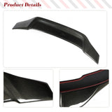 For Audi A6 C7 Sline S6 Sedan 2012-2018 Carbon Rear Trunk Racing Spoiler Boot Spoiler Wing Rear Boot Lid Highkick Wing Lip