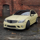 Car Front Bumper Lip Splitter Diffuser Body Kit For Mercedes Benz C-Class C63 AMG W204 Pre 2007-2010 Modification Part Kits