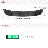 Carbon Fiber /FRP Car Rear Bumper Diffuser for BMW i3 i3s Hatchback 2018-2020 Car Rear Bumper Chin Spoiler Apron Rear Body Kits
