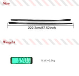 Car Side Skirts for BMW 8 Series G16 F93 M850i M Sport 4 Door Gran Coupe M8 2018-2021 Dry/Wet Carbon Side Extension Lips Spoiler