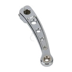 Chrome Shifter Shaft Lever For Harley Touring Road King Electra Street Glide FLHX FLHT 97-22 Softail 86-17 Trike 08-22