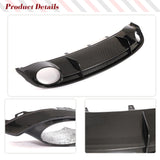 Prepreg Dry Carbon Fiber Rear Bumper Diffuser Lip Spoiler for Audi RS7 C7 Hatchback 2014-2018 Car Rear Bumper Protector Diffuser