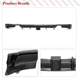 Carbon Fiber / FRP Rear Diffuser for BMW 3 Series F30 F35 M Sport 2012-2018 Car Rear Bumper Lip Spoiler Body Kit with Light