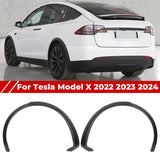 Car Front Fender Arch Eyebrow For Tesla Model x 2016-2024 1078207-00-f 1078209-00-f 1035288-00-l 1035289-00-l Wheel Flare Arch