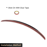 Car Rear Trunk Spoiler Wings for BMW 2 Series F22 F23 F87 M2 220i 228i M235i Coupe 2014-2017 Rear Spoiler Wing Lip Carbon Fiber