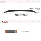 Carbon Fiber Car Trunk Racing Spoiler for BMW 3Series G20 G28 G80 M3 320i 330i 2018-2023 Rear Spoiler Wing Lip Factory Outlet