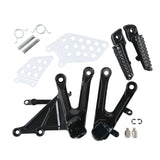 Front Driver Footrest Foot Pegs Bracket For Honda CBR1000RR CBR 1000RR 2004-2007 2005 2006 Motorcycle Rider Pedals
