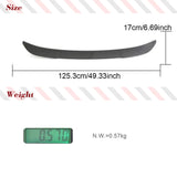 Carbon Fiber Racing Spoiler for BMW X4 X4M G02 F98 2018-2023 Sport Utility Car Trunk Lip Spoiler Rear Wing HighKick Spoiler