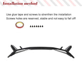 Dry Carbon Car Front Lip Chin Apron Protector for Audi R8 V10 GT Performance Coupe 2023 Carbon Car Kits Guard Chin Lip