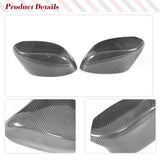Real Carbon Fiber Car Rearview Side Wing Mirror Covers Fits for BMW Z4 E85 2002-2008 Add-on Style Rear View Mirror Caps