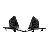 For Lexus is300 F Sport is350 is500 2021-2024 Car Front Fog Light Cover Glossy Black Car Accessories Body Kit Lamp Trim
