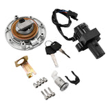 Motorcycle Fuel Gas Cap Ignition Switch Lock Key Set For Honda CB400 1993-1998 1997 1996
