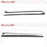 Carbon Fiber / FRP Car Side Skirts Extension for Audi A5/ A5 S Line/ S5 Coupe 2 Door Convertible 2008-2016 Car Styling Side Lip