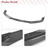 Real Carbon Fiber Car Front Bumper Lip Spoiler for LEXUS IS F Sedan 4-Door 2011-2012 Car Front Racing Spoiler Splitters Chin Lip