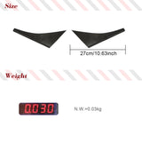 Dry Carbon Fiber Front Bumper Fins Canards Spoiler for BMW i8 2014-2018 Car Front Bumper Fins Splitters Decoration