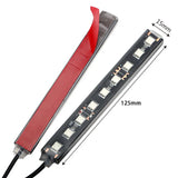 1set 12V Led Car Interior Backlight Headlamp Decorative Light with Cigarette Lighter Car Accessories