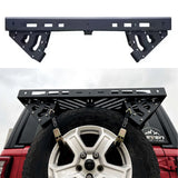 2024 New Design JK JL  Spare tire holder loaded 60kg with 35 inch tire  Aluminum alloy for jeep for wrangler
