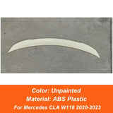 For Mercedes CLA W118 2020 2021 2022 2023 Rear Trunk  Lid Car Spoiler  Duck Tail Lip Wings External Adjustment Accessories Parts