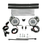 Motorcycle LED Fog Lights W/ Attachment Kit For Honda Goldwing GL1800 GL 1800 2018-2024 2019