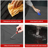 For Tesla Model 3 Y Rear Trunk Mat TPE Car Cargo Liner Pads Waterproof Protective Trunk Storage Mats Modely Car Accessories 2023