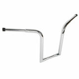 Motorcycle 10"/12"/14"/16"/18'' Rise 1-1/4" Ape Hanger Bar Handlebar FAT Handlebars For Harley Softail Sportster XL FLST FXST