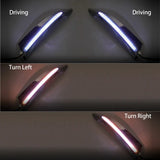 Motorcycle Front Upper Cowl Light Lamp Lens Decoration For Honda Goldwing GL1800 2018 2019 2020