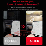 For Tesla Screen Protector Silicone Frame Display Edge Body Cover Central Control Accessories For Tesla Model 3 Y 2024 2023 2022
