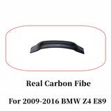 For 2009-2016 BMW Z4 E89 R Style FRP Materia Black carbon Rear Trunk Lid Car Wings Ducktail Lip Spoiler Accessories part