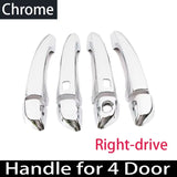 Auto Door Handle Cover For Hyundai Elantra Avante AD 2016-2020 2018 Body Kit Exterior Outer Door Handle Car-Styling Car Stickers