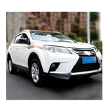 Front Rear Bumper Facelift Conversion Wide Body Kit Bodykit for Toyota Rav4 upgrade to Lexus