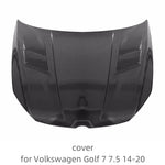 Carbon Fiber Hood Grill Fender for Volkswagen vw Golf 7 7.5 14-20 modified Body kit Car Accessories