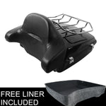 Motorcycle Chopped Trunk 5" Saddlebags Rear Fender For Harley Tour Pak Road King Street Glide Road Glide 2014-2020
