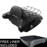 Motorcycle Chopped Trunk 5" Saddlebags Rear Fender For Harley Tour Pak Road King Street Glide Road Glide 2014-2020