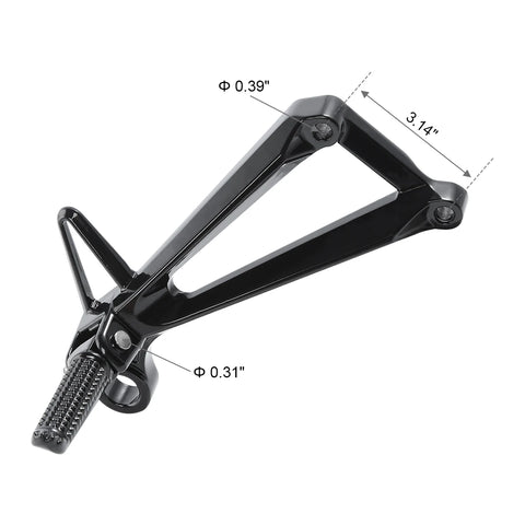 Passenger Footpeg Footrest Bracket Fit For YAMAHA YZFR3 2015-2025 MT03 2020-2024 Motorcycle Rear Pegs
