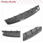 Carbon Fiber Car Front Bumper Lip Spoiler Splitters Car Front Racing Spoiler Body Kits for Maserati Levante SUV 2016-2019