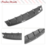 Carbon Fiber Car Front Bumper Lip Spoiler Splitters Car Front Racing Spoiler Body Kits for Maserati Levante SUV 2016-2019