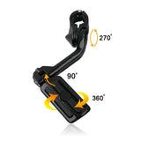 Adjustable Highway Foot Pegs Footrest 1 1/4" Long Angled Mount Kit Fit Fit For Harley 32mm Engine Guards