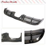 Carbon Fiber Car Rear Diffuser for Porsche 718 Boxster Cayman 2016-2019 2-Door Car Rear Bumper Cover Lower Lip Spoiler