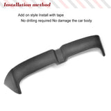 Carbon Fiber/FRP Car Rear Roof Spoiler Window Wing Lip for Volkswagen VW Golf 7 7.5 VII MK7 7.5 GTI R Hatchblack 2014-2019