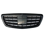 Front Bumper Grille Grill Glass black For Mercedes Benz S-Class W222