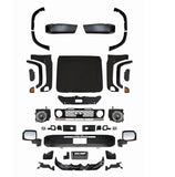 FJ79 lc76 70 Upgrade Body Kit Facelift to 2024 Model for FJ79 FJ76 FJ70 LC79 LC76 LC70 Vehicles 2007