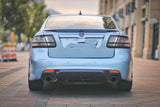 For Saab-93 Turbo X Rear Wing Saab93 Trunk Spoiler FRP No Paint